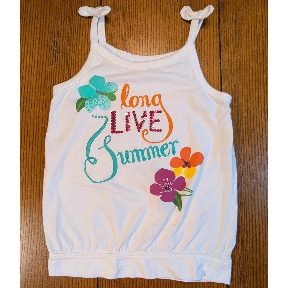 Crazy 8 & Gymboree 6pc Mix and Match Lot Spring Summer Size 5/6 Tropical Flowers
